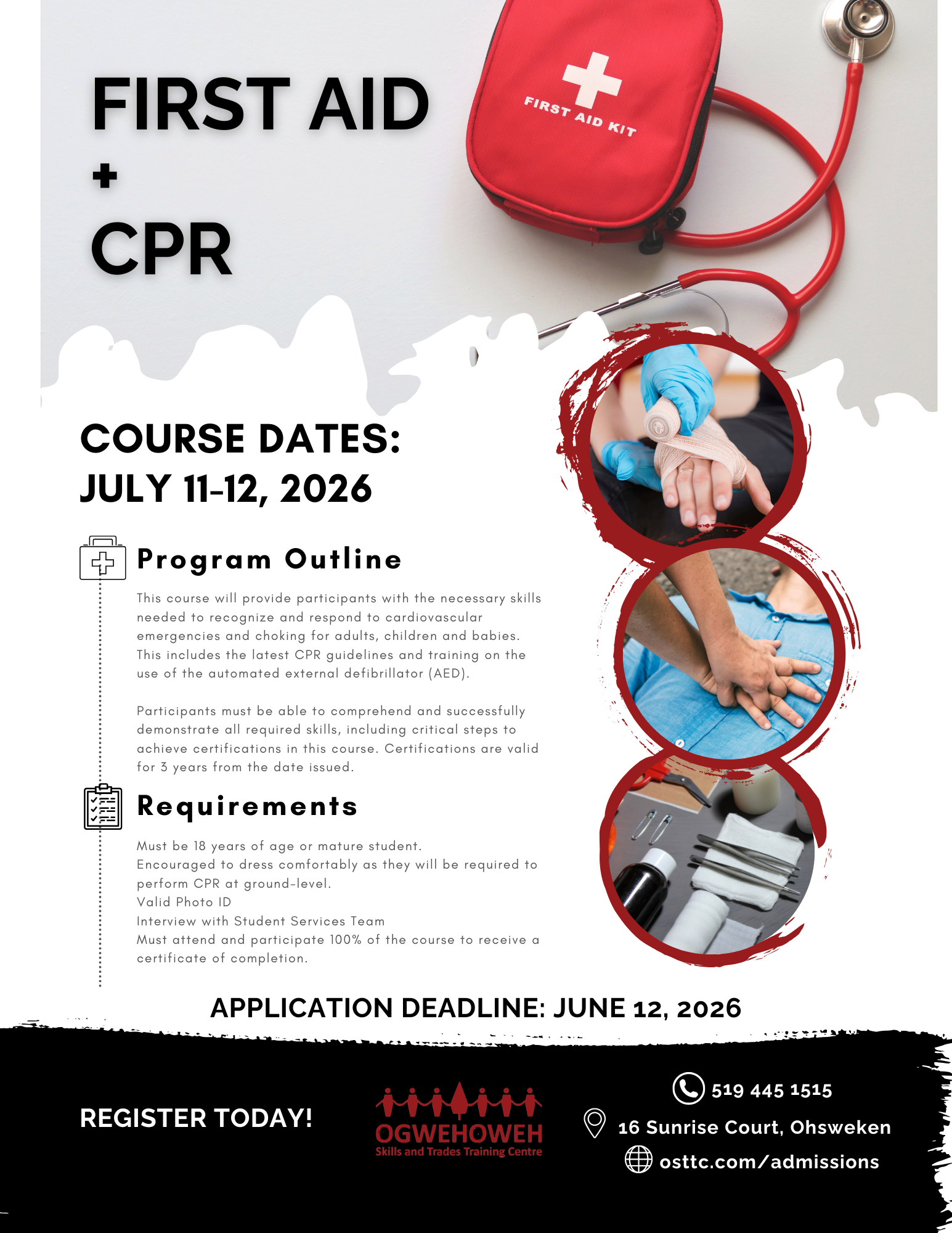 First Aid & CPR - FULL Narrative Photo
